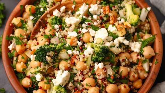 Broccoli and Quinoa Salad Recipe