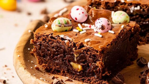 Easter Egg Brownies Recipe