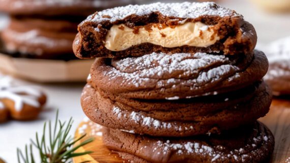 Gingerbread Cheesecake Cookies Recipe