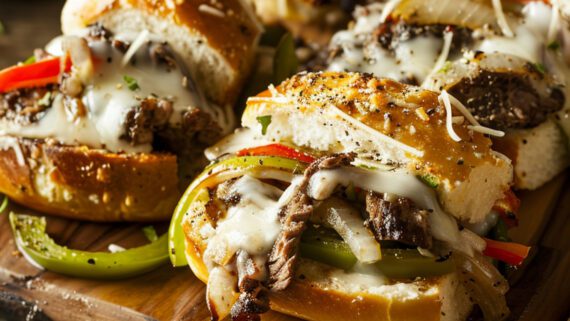 Philly Cheesesteak Sliders Recipe