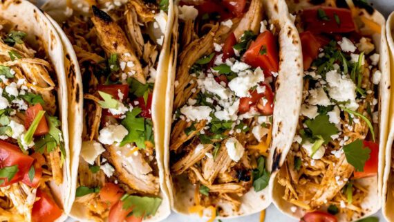 Shredded Chicken Tacos Recipe