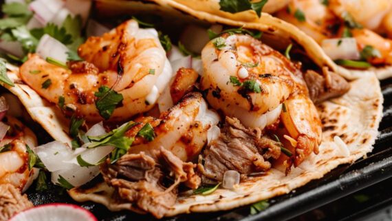 Shrimp and Steak Tacos Recipe