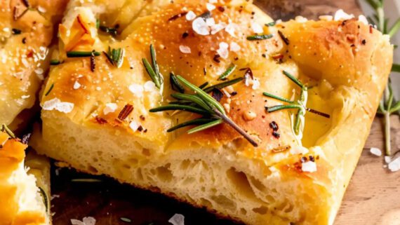 Homemade Focaccia Bread Recipe