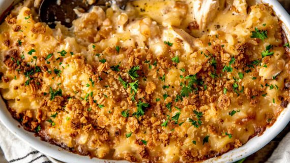 Ritz Cracker Chicken Casserole Recipe