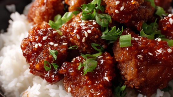 Sticky Orange Chicken Recipe